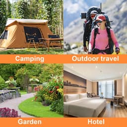 Ibenzoa® Uittrekbare Waslijn - 10 Meter, Draagbaar voor Camping & Reizen — thumbnail 3