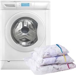 Set van 2 Wasnetten Waszakken met rits - Laundry bag – wasnetset — thumbnail 2