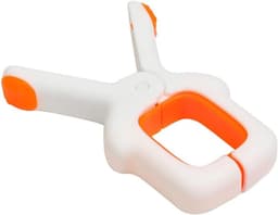 Set van 8 Winddichte Strandhanddoek Klemmen, Grote Plastic Wasknijpers in Heldere Kleuren voor Zonnebedden en Zwembanken — thumbnail 5