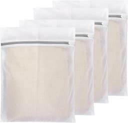 Mesh Waszakken Set van 4 Stuks, Ideaal voor Ondergoed, Bh's, Sokken en Babykleding, Beschermt Delicate Was en Voorkomt Verlies — thumbnail 1
