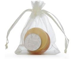 Druiven Beschermzakjes - Fruit Netten - Bescherming Tegen Ongedierte - Herbruikbaar Organza Materiaal - 50 stuks 9x12 cm - Beige