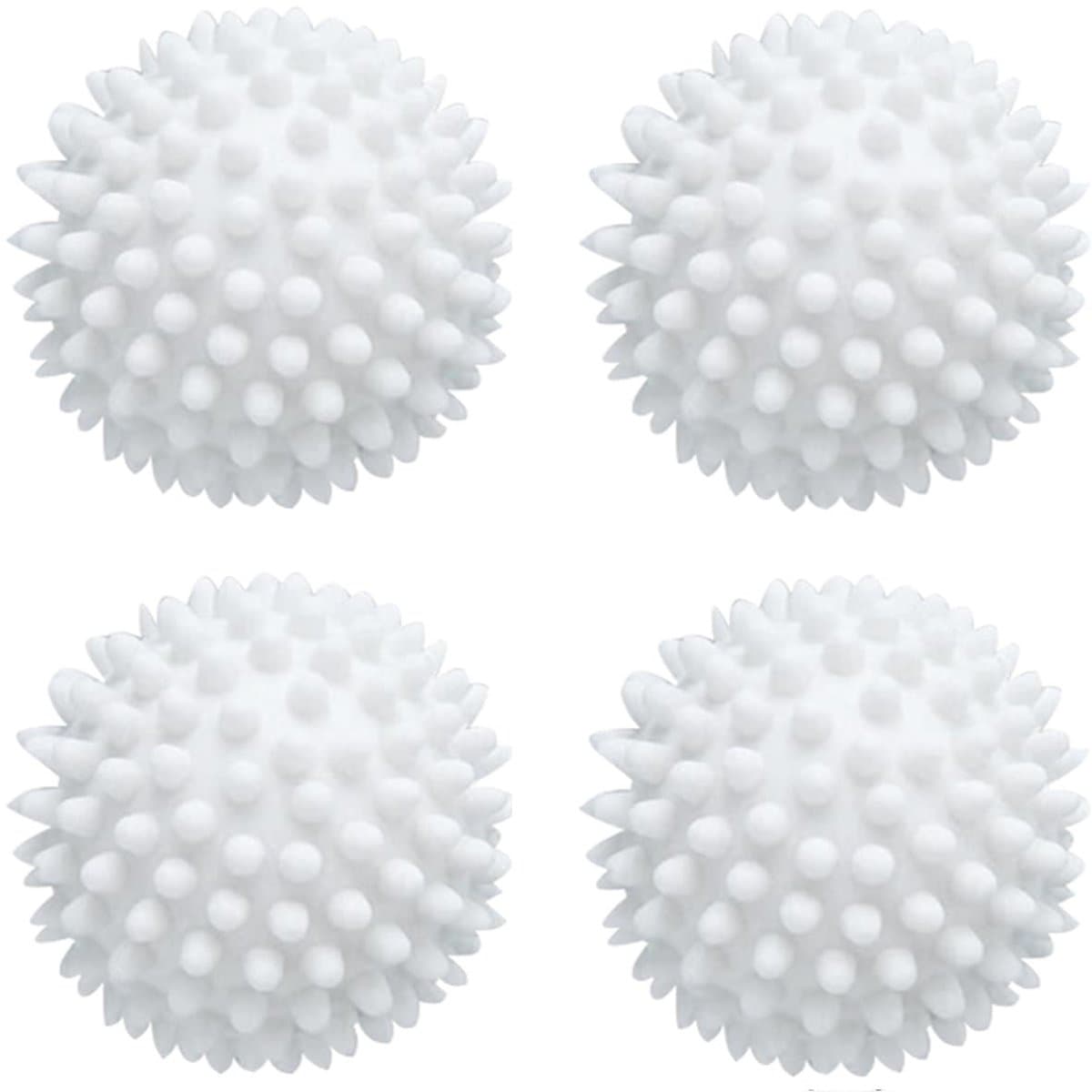 Allecto - Herbruikbare Droogballen - Fluffy Wasgoed - Milieu-vriendelijk - Set van 4 - Veilig en efficiënt - Droogballen - Geschikt voor Wasmachine — afbeelding 1