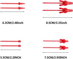 Model Schilderen Clips - Alligator Klemmen - Modelonderdelen Vasthouden - Inclusief Schoonmaakborstel - 18 Stuks - Zwart & Rood — thumbnail 4