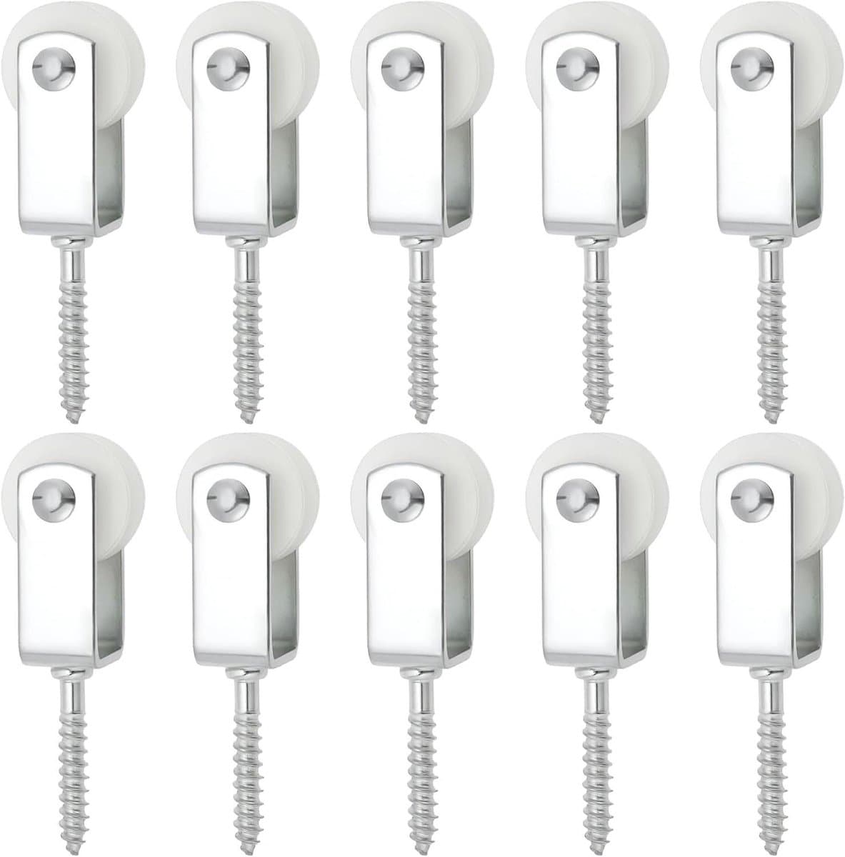Nylon Katrollen - Waslijn Katrollen - Kleding Drogen - Slijtvast Materiaal - 25mm - Nylon — afbeelding 1