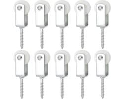Nylon Katrollen - Waslijn Katrollen - Kleding Drogen - Slijtvast Materiaal - 25mm - Nylon