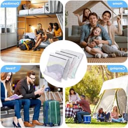 Set van 8 Wasnetten voor de Wasmachine 40x30cm, Kleine Waszakken met Verborgen Rits, Ideaal voor Fijne Was zoals Hemden, T-Shirts en Ondergoed — thumbnail 5