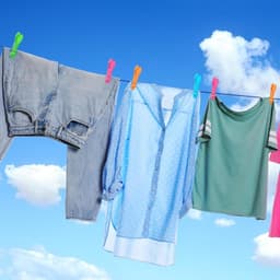 GELLDG Wasknijpers - 48 Stuks - Extra Sterke Wasklemmen - Geschikt voor Buitenwassen en Fijne Kleding - Duurzaam Kunststof Materiaal - Incl. Opbergmand met 360° Draaibare Haak - Kleurrijke Set — thumbnail 5