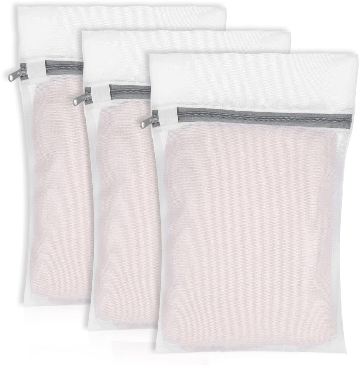 Dailygoods - Set van 3 Mesh Waszakken 30x40cm met Ritssluiting — afbeelding 1