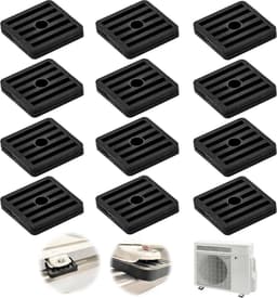 Trillingsdempers voor Airconditioning - 12 Rubberen Buffers voor Anti-vibratie — thumbnail 1