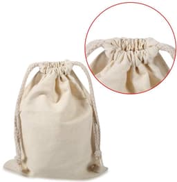 Dailygoods- Waszak Groot - Waszakken voor Wasgoed - Opbergtas - Opbergbak - Opbergzakken Kleding - Milieuvriendelijk Katoen - 30 x 40 cm - Opbergzak — thumbnail 2