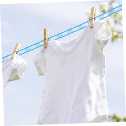 Waslijnset 3 Rollen - Kampeerwaslijn Intrekbaar - Buiten Kleding Drogen - Met Metalen Haken - 3 Rollen - Zoals Getoond — thumbnail 2