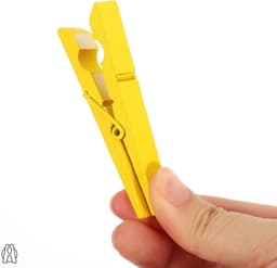 30 Stuks Bamboe Wasknijpers - Houten Wasknijpers voor Creatief Gebruik en Decoratie — thumbnail 3