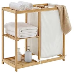 Mesa living bamboe kastje met wasmand — thumbnail 4