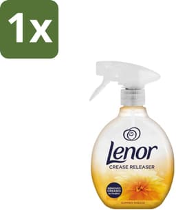 1 x Lenor – Crease Releaser Spray – Summer Breeze – Kreukverwijderaar & Textielverfrisser – 500 ml - Kreukverwijderaar - Textielverfrisser - Kleding Creëren - Katoen - Linnen — thumbnail 1