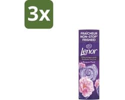 Lenor In-Wash Geurbooster Bloemen Boeket 19 wasbeurten 235 gr - Bulkverpakking - 3 stuks