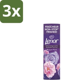 Lenor In-Wash Geurbooster Bloemen Boeket 19 wasbeurten 235 gr - Bulkverpakking - 3 stuks — thumbnail 1