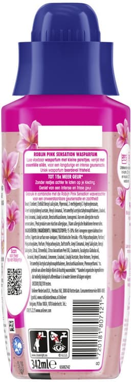 Robijn Wasparfum Pink Sensation 324 ml - Voordeelverpakking - 6 stuks - Wasparfum - Wasgeur — thumbnail 5