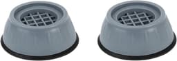 Anti-vibratie voetjes - Slipstop mat - Stille machine - Vermindert trillingen - 8cm diameter - Grijs — thumbnail 1