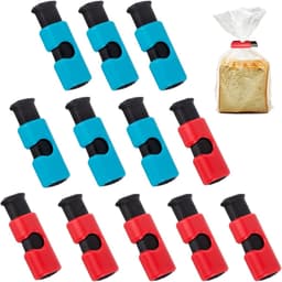 12 Stuks Keuken Opslag Klemmen voor Brood- en Snackszakken — thumbnail 1
