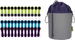 48 Wasknijpers met Softgrip en Sterke RVS Spiraalveren — thumbnail 5