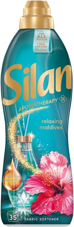 Silan Wasverzachter - Aroma Therapy-Relaxing Maldives 770ml - 12x35 Wasbeurten - Voordeelverpakking — thumbnail 1