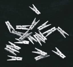 Haza Original Miniwasknijperset 20-delig 2,5 Cm Zilver — thumbnail 2