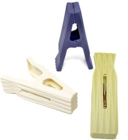 Concorde wasknijpers -10x - kleurenmix - kunststof - 7 cm — thumbnail 1