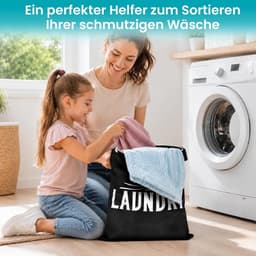 Reiswaszakken voor vuile kleding, waterdichte waszakken voor onderweg, set van 2 stuks — thumbnail 2