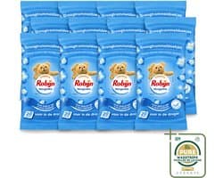 12 x Robijn – Droogtrommeldoekjes – Morgenfris - 20 Doekjes - Wasstrips - Droogtrommeldoekjes - Wasgoed Drogen - Frisheid Droger - Wasgoed Verzorgen - Kleding Beschermen