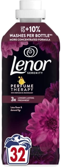 3 x Lenor – Wasverzachter – Lotus Flower & Diamond Figs – 32 Wasbeurten – 675 ml - Voordeelverpakking - 3 stuks — thumbnail 2
