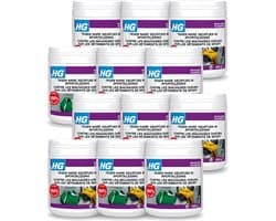 12 x HG - Wasruimte - Tegen Nare Geurtjes In Sportkleding - Wasmiddeltoevoeging - 500 g - Voordeelverpakking - 12 stuks