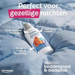 HEITMANN Donswasverzorging 250 ml, vloeibaar wasmiddel voor natuurlijke donsbescherming, donswasmiddel voor zachte reiniging van dons, wol, kasjmier en zijde, behoudt vulkracht en warmte — thumbnail 4