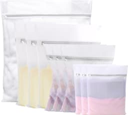 10 Stuks Waszakjes met Rits - Waszak - Laundry Bag - Waszakje Lingerie - Waszakjes Groot - Waszak Groot - Wasnet - Wasnetten - Waszakken met Rits - duurzame -slijtvaste waszakken– geschikt voor ondergoed, overhemden, jassen, bh's, sokken, knuffels — thumbnail 1