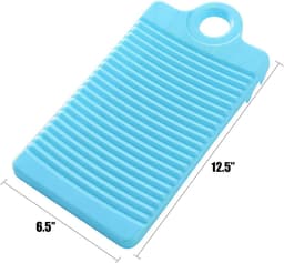 Gigicial Wasbord - Handwasbord - Bespaart Water En Energie Met Effectief Schrobben - 1 Stuk - Voor Badkamer/Reizen Blauw — thumbnail 3