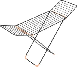 Vleugeldroogmolen 20 Meter Droogoppervlak - Zwart en Roestvrij — thumbnail 1