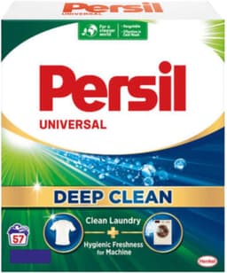 1 x Persil – Waspoeder – Witte Was - 57 Wasbeurten - Wasmiddel - Waspoeder - Diep Reinigen - Vlekken Verwijderen - Frisheid — thumbnail 2