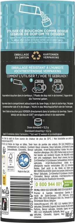 Lenor Unstoppables - Geurbooster - Fris - 13 Wasbeurten — thumbnail 2