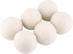 6 stuks drogerballen diameter 5 cm, natuurlijke wasverzachter, herbruikbaar — thumbnail 2