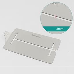Naai Klemmen - Stof Clips - Precisie Naaien - Dubbele Naadgids - 2mm en 3mm - Metaal — thumbnail 3