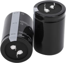 Dailygoods - Elektrolytische Condensator 10.000 µF - Hoge Capaciteit - Lange Levensduur - 100 V - Stabiliteit - Geschikt voor Elektronische Toepassingen — thumbnail 5