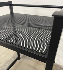 Wasmachinerek 74x65x111cm zwart | Opbergrek voor wasmachine en droger boven elkaar | Badkamer staand rek wasmachinekast kelder — thumbnail 4
