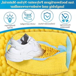 Waszak voor Schoenen, Geschikt voor Wasmachine - Ideaal voor Sportschoenen, Tennisschoenen en Meer - Verkrijgbaar in Gele en Blauwe Kleurcombinaties — thumbnail 5