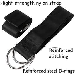 Hangriemen Ultrasterk 300 kg - Schommelriemen - Karabijnhaken - Boombeschermingsmatten - Buitenactiviteiten - 1,5 m/5 ft - Schommelhangers — thumbnail 3