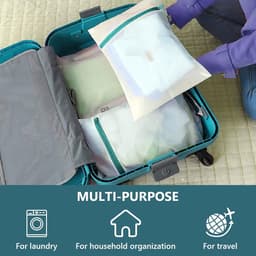 Thijox - 3 Stuks Waszakken Set - Wasnet voor Fijne Kleding, Ondergoed, Beha's, Schoenen, Babykleding, Kussens en Pluche Dieren - Perfect voor Reizen e — thumbnail 3