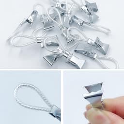 30 Stuks Handdoekclips - Keukenhanddoeken Ophangen - Clips Voor Handdoeken, Washandjes En Badsponsjes - Lushangerclips Voor Pannenlappen En Theedoeken — thumbnail 2