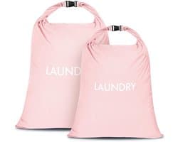 Solidchoice - Set van 2 Nylon Reislakenzakken voor Vuile Was