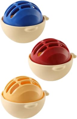 Herbruikbare pluizenballen voor wasmachine - pack van 3 - microvezel - effectief tegen dierenhaar en pluis - ShopVlot — thumbnail 1