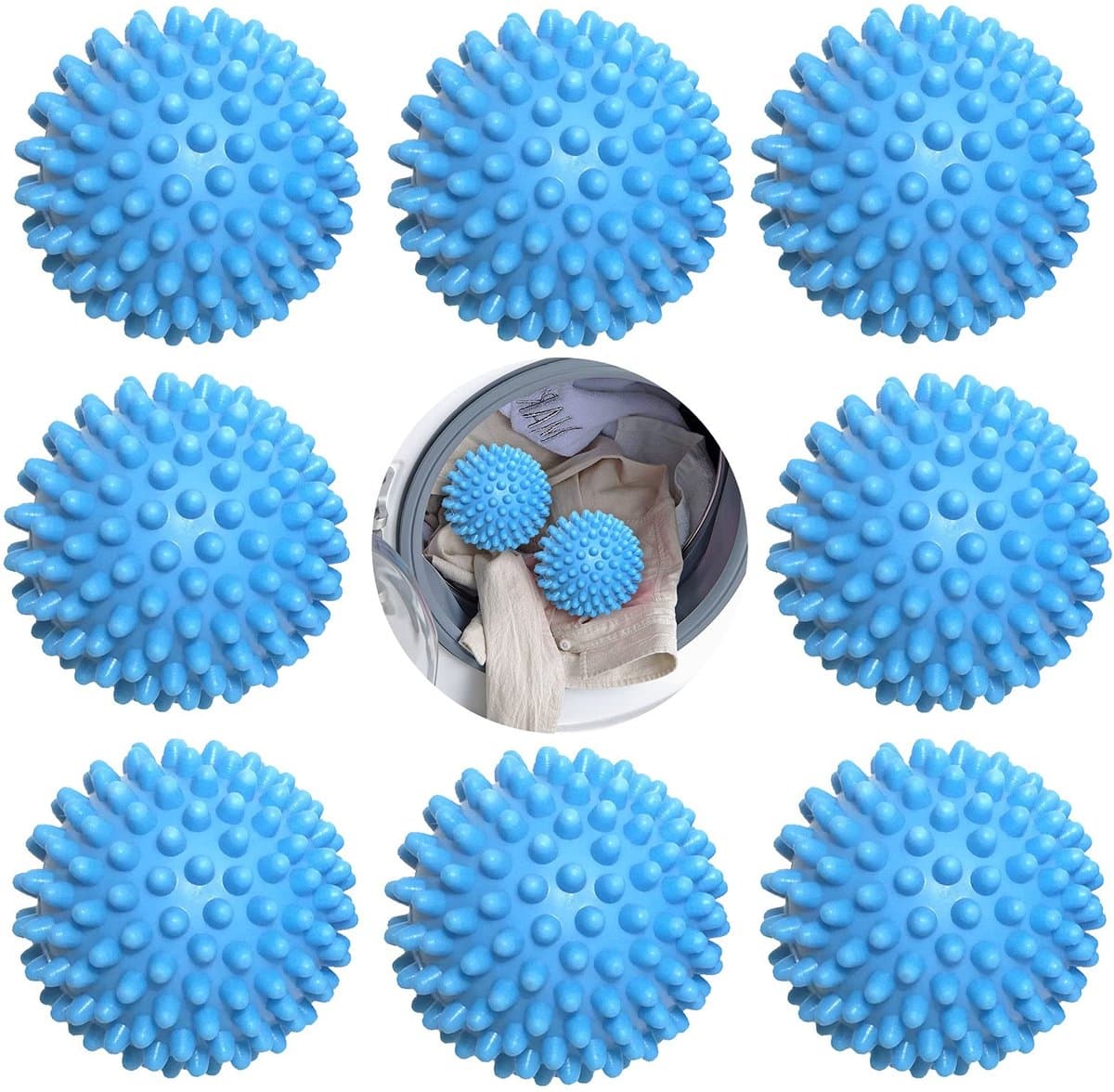 Solidchoice - Eco Vriendelijke Droogballen voor de Wasdroger (8 Stuks) — afbeelding 1
