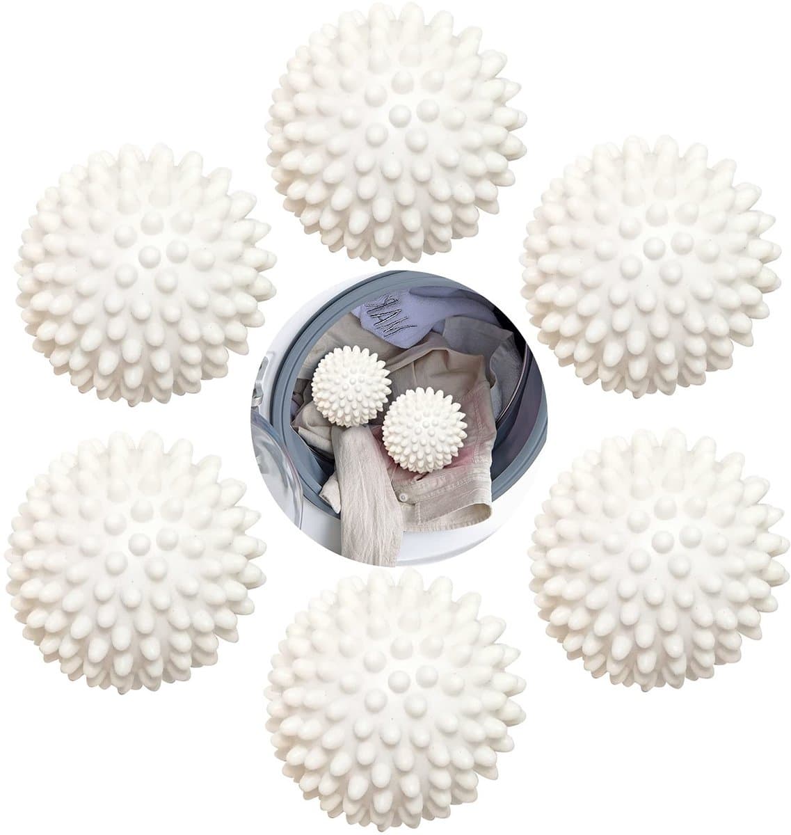 Solidchoice - Droogballen voor de Wasdroger (6 Stuks) — afbeelding 1
