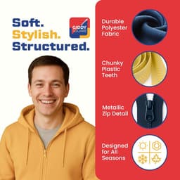 Dikke Rits - Scheidingsrits Kunststof - Handgemaakte Tassen - Sterke #5 Tanden - 15 cm - Wit — thumbnail 2